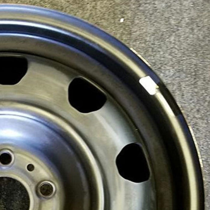 17" CALIBER 07-12 17x6.5, steel Original OEM Wheel Rim - Close-Up Detail