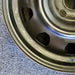 17" CALIBER 07-12 17x6.5, steel Original OEM Wheel Rim - Back View