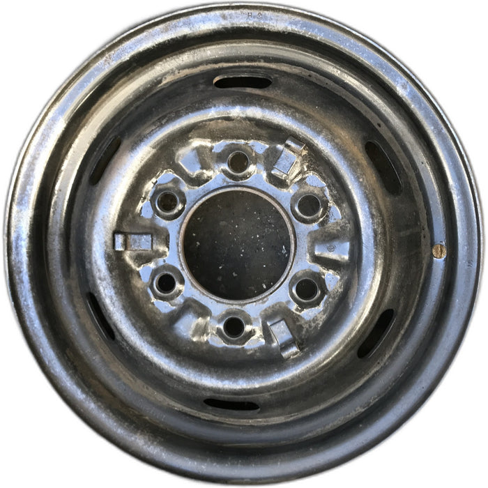 14" ARROW TRUCK 79-82 14x5 Original OEM Wheel Rim - Front View