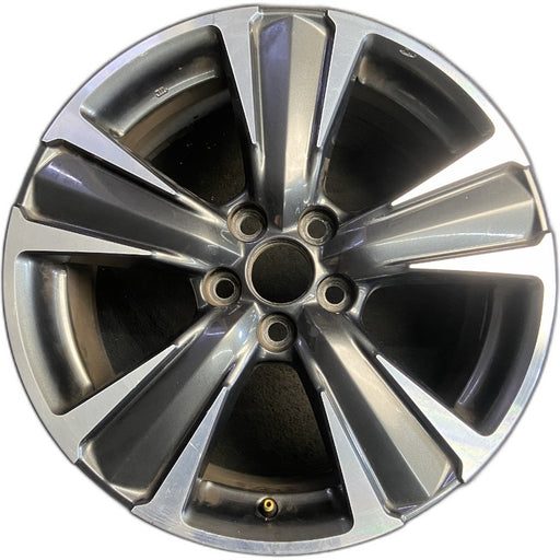 18" UX200 19-23 18x7 alloy 5 spoke Original OEM Wheel Rim - Front View