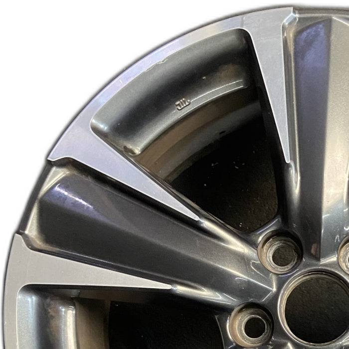 18" UX200 19-23 18x7 alloy 5 spoke Original OEM Wheel Rim - Angle View