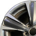 18" UX200 19-23 18x7 alloy 5 spoke Original OEM Wheel Rim - Angle View