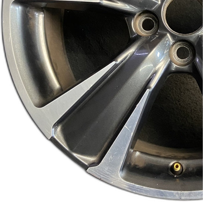 18" UX200 19-23 18x7 alloy 5 spoke Original OEM Wheel Rim - Back View