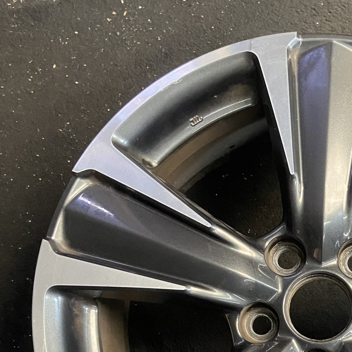 18" UX200 19-23 18x7 alloy 5 spoke Original OEM Wheel Rim - Side Profile