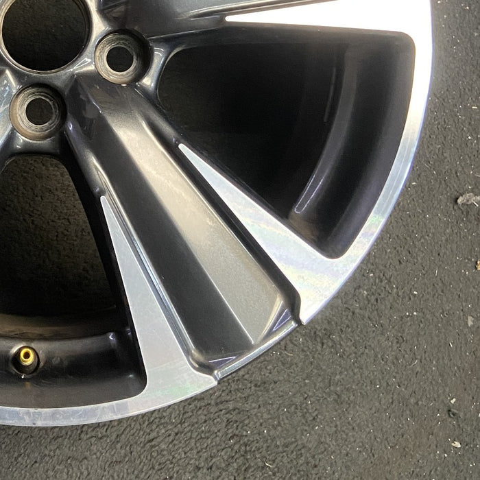 18" UX200 19-23 18x7 alloy 5 spoke Original OEM Wheel Rim - Back View