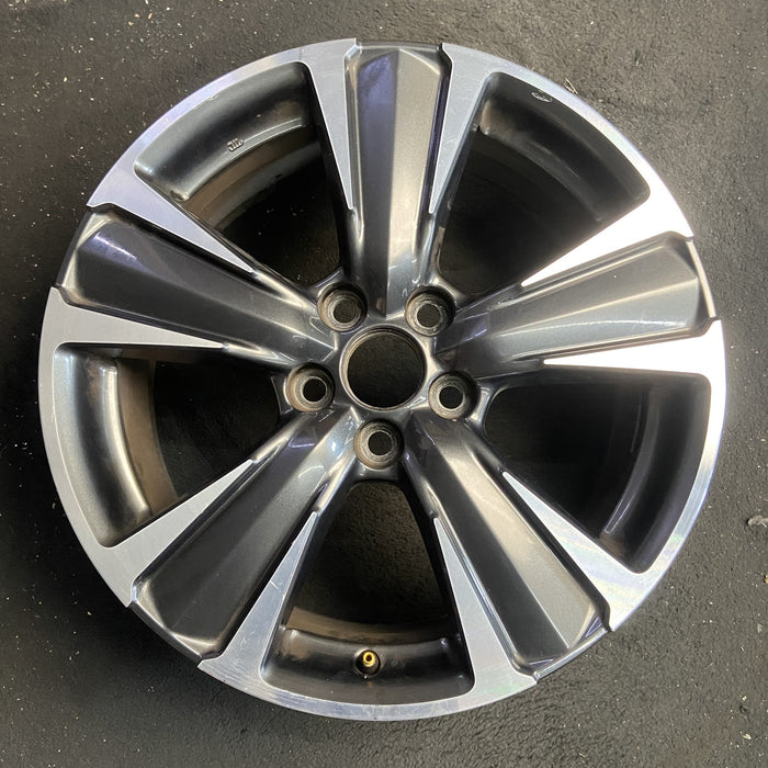 18" UX200 19-23 18x7 , 5 spoke Original OEM Wheel Rim - Angle View