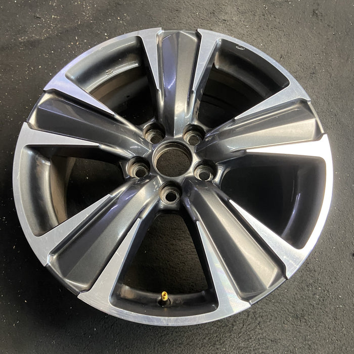 18" UX200 19-23 18x7 , 5 spoke Original OEM Wheel Rim - Side Profile
