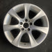 18" BMW 525i 04-05 18x8 , 7 spoke, flared end spoke Original OEM Wheel Rim - Angle View