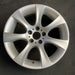 18" BMW 525i 04-05 18x8 , 7 spoke, flared end spoke Original OEM Wheel Rim - Angle View