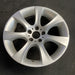 18" BMW 525i 04-05 18x8 , 7 spoke, flared end spoke Original OEM Wheel Rim - Side Profile
