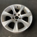 18" BMW 525i 04-05 18x8 , 7 spoke, flared end spoke Original OEM Wheel Rim - Close-Up Detail