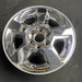 18" AVALANCHE 1500 09-10 18x8", , exposed lug nuts Original OEM Wheel Rim - Side Profile