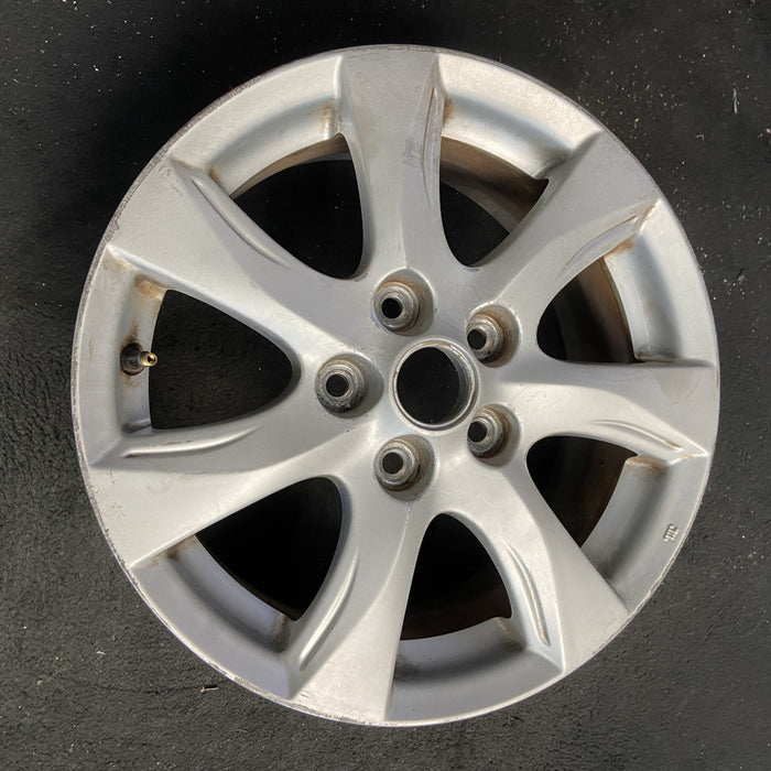 16" MAZDA 3 10-11 16x6.5, alloy, Original OEM Wheel Rim - Side Profile