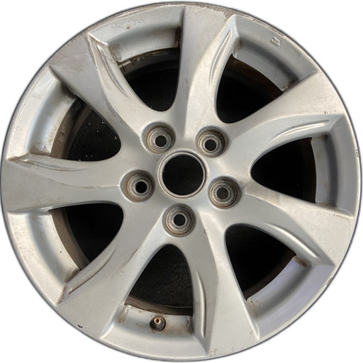 16" MAZDA 3 10-11 16x6.5, alloy, Original OEM Wheel Rim - Front View
