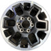 18" 4 RUNNER 25 18x7.5, machined finish Original OEM Wheel Rim - Front View