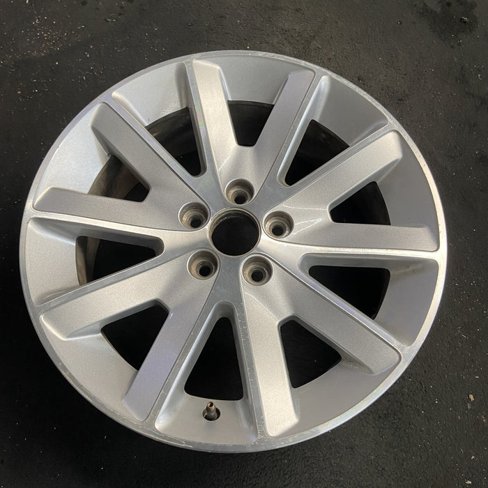 18" FLEX 09 18x7.5 , 10 spoke Original OEM Wheel Rim - Side Profile