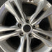 17" SONATA 18-19 17x7 alloy gasoline US built Original OEM Wheel Rim - Angle View