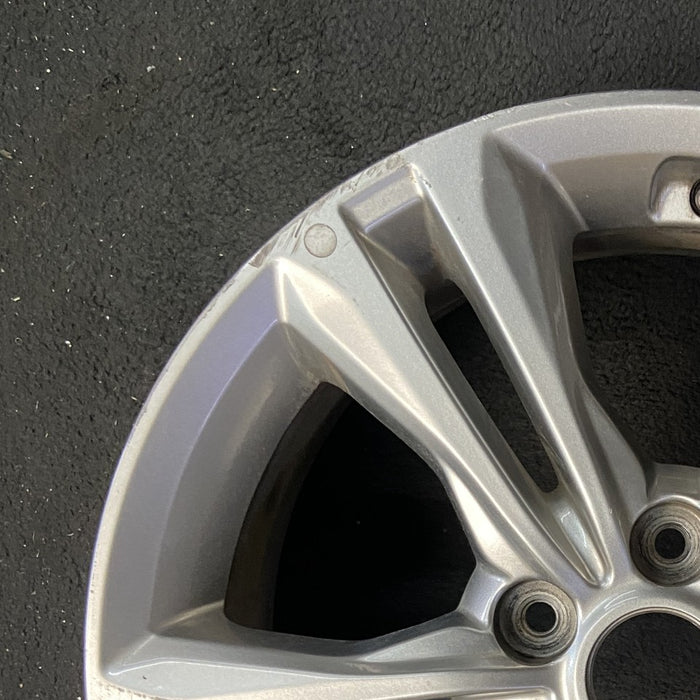 17" SONATA 18-19 17x7 alloy gasoline US built Original OEM Wheel Rim - Side Profile