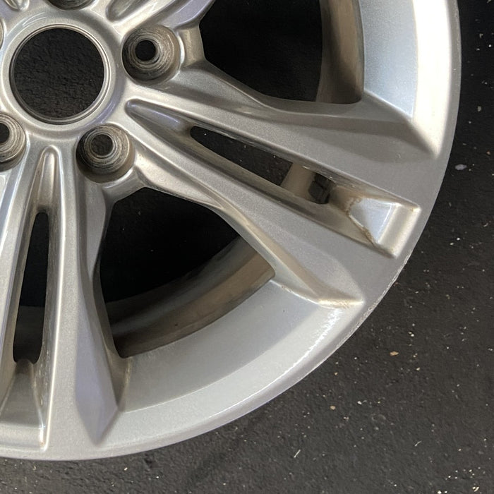 17" SONATA 18-19 17x7 alloy gasoline US built Original OEM Wheel Rim - Back View