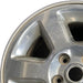 17" COMMANDER 06 17x7.5 aluminum 6 spoke Original OEM Wheel Rim - Angle View