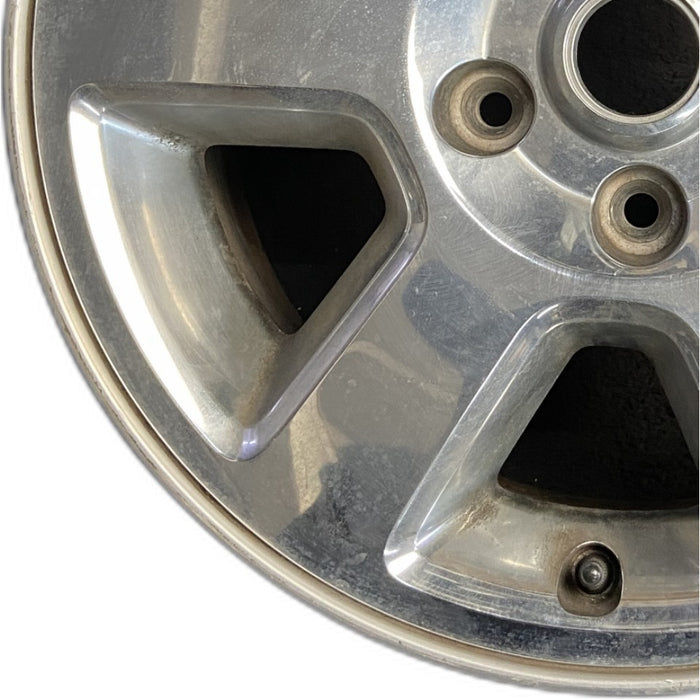 17" COMMANDER 06 17x7.5 aluminum 6 spoke Original OEM Wheel Rim - Back View