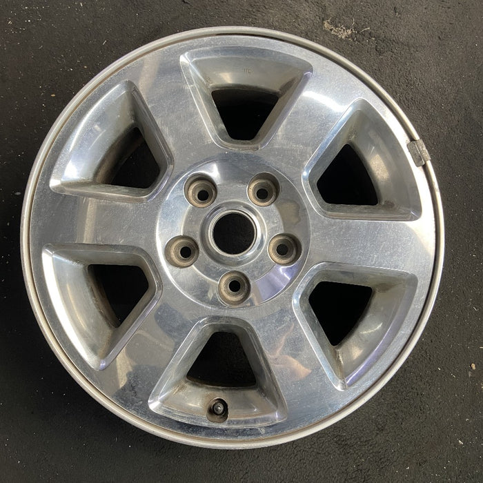 17" COMMANDER 06 17x7.5 aluminum 6 spoke Original OEM Wheel Rim - Additional View