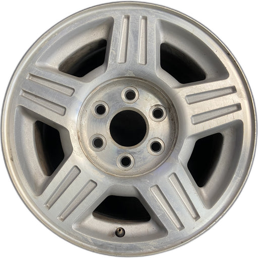 17" AVALANCHE 1500 07-08 17x7.5", aluminum, , double groove in each spoke - Front View