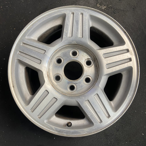17" AVALANCHE 1500 07-08 17x7.5", aluminum, , double groove in each spoke - Angle View
