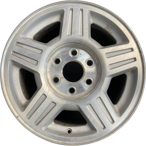 17" AVALANCHE 1500 07-08 17x7.5", aluminum, , double groove in each spoke - Front View