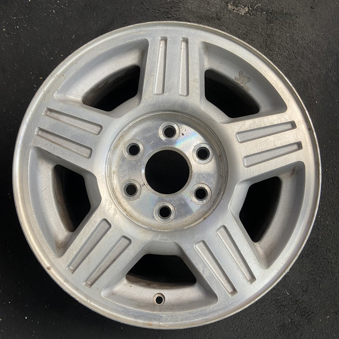 17" AVALANCHE 1500 07-08 17x7.5", aluminum, , double groove in each spoke - Angle View