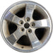17" STRATUS 03-05 Cpe, 17x6.5 , chrome Original OEM Wheel Rim - Front View