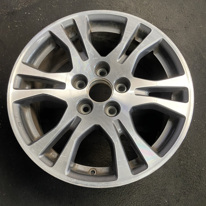 17" ODYSSEY 11-13 17x7, alloy Original OEM Wheel Rim - Side Profile