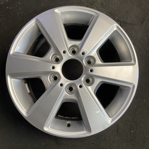 16" ESPRINTER 2500 24-25 16x6.5 aluminum 6 spoke Original OEM Wheel Rim - Front View