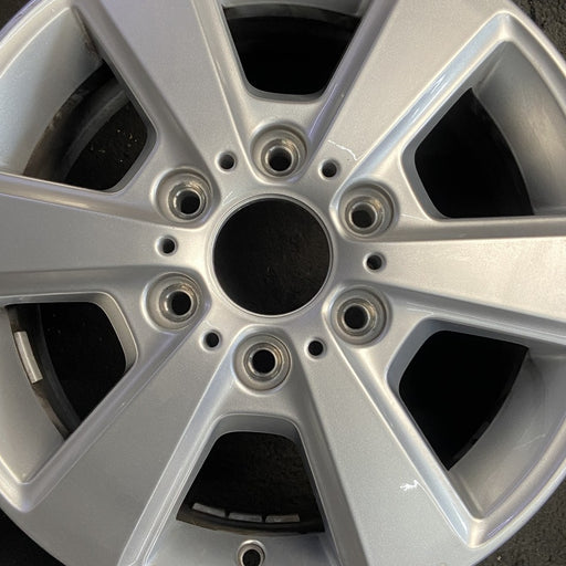 16" ESPRINTER 2500 24-25 16x6.5 aluminum 6 spoke Original OEM Wheel Rim - Angle View