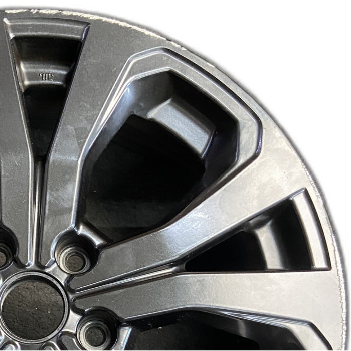 18" FORESTER 19-20 18x7 alloy w/o machined face Original OEM Wheel Rim - Side Profile