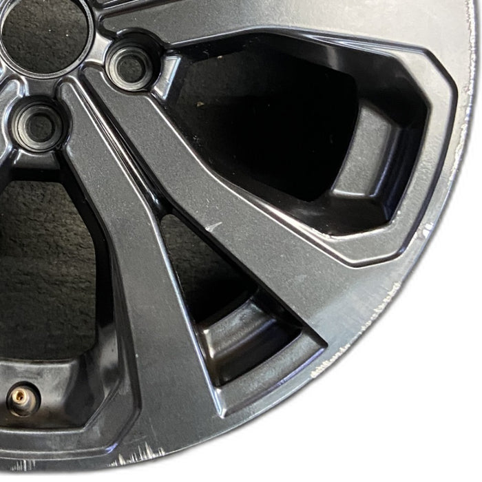 18" FORESTER 19-20 18x7 alloy w/o machined face Original OEM Wheel Rim - Close-Up Detail