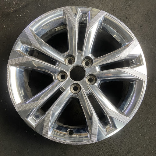 18" SIENNA 21 18x7.5 5 split spoke Original OEM Wheel Rim - Front View
