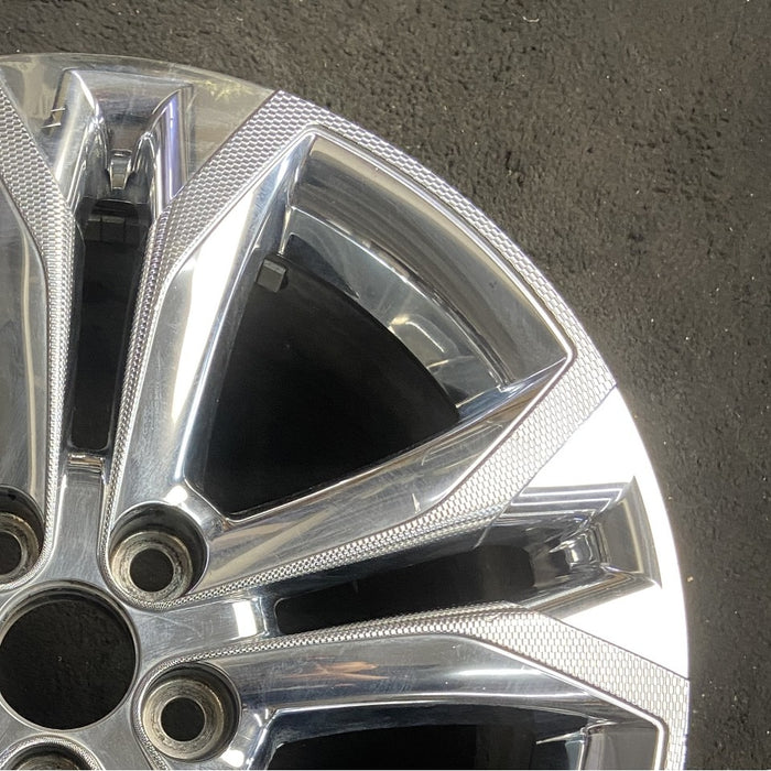 18" SIENNA 21 18x7.5 5 split spoke Original OEM Wheel Rim - Close-Up Detail