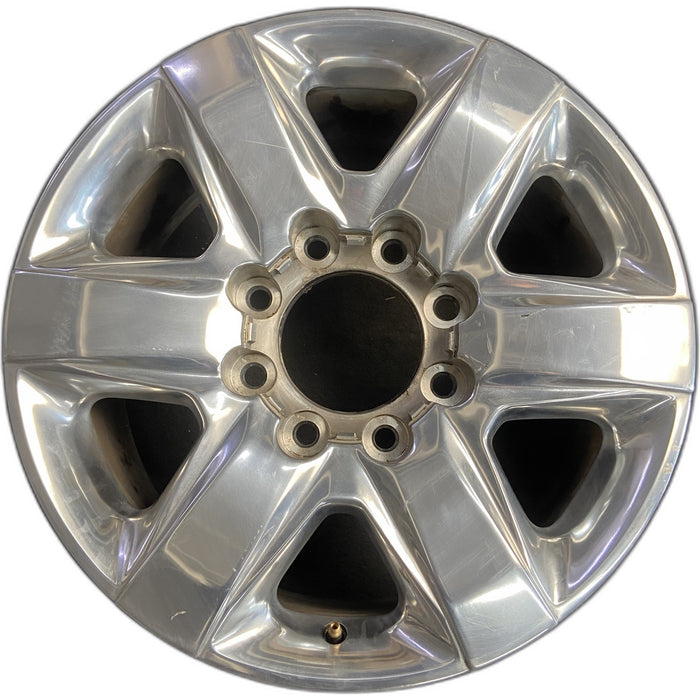 20" SILVERADO 2500 PICKUP 20-23 20x8.5, 6 spoke Original OEM Wheel Rim - Front View