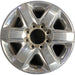20" SILVERADO 2500 PICKUP 20-23 20x8.5, 6 spoke Original OEM Wheel Rim - Front View