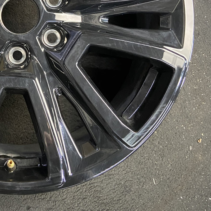 20" FORD F150 PICKUP 24-25 20x8.5 6 spoke split spoke V spoke black Original - Back View