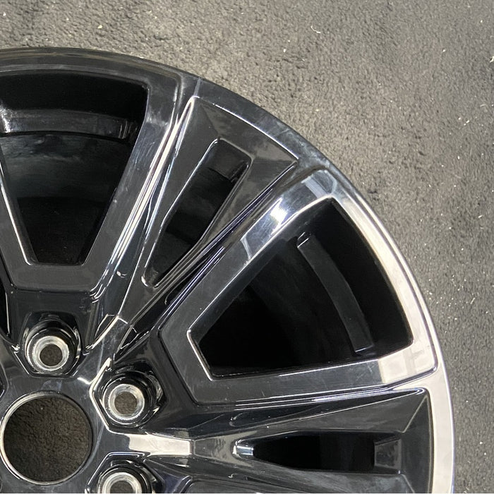 20" FORD F150 PICKUP 24-25 20x8.5 6 spoke split spoke V spoke black Original - Close-Up Detail