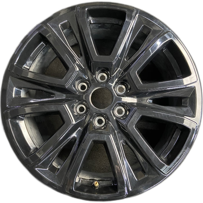 20" FORD F150 PICKUP 24-25 20x8.5 6 spoke split spoke V spoke black Original - Front View
