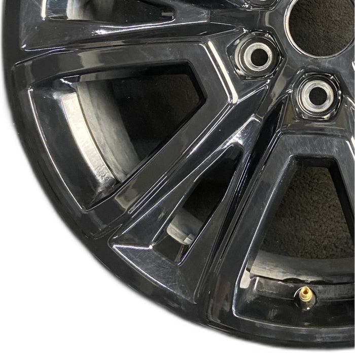 20" FORD F150 PICKUP 24-25 20x8.5 6 spoke split spoke V spoke black Original - Back View