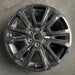 20" FORD F150 PICKUP 24-25 20x8.5, , split spoke, , black Original OEM Wheel Rim - Angle View