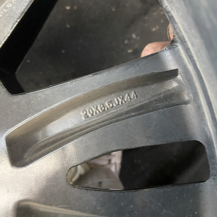 20" FORD F150 PICKUP 24-25 20x8.5, , split spoke, , black Original OEM Wheel Rim - Back View