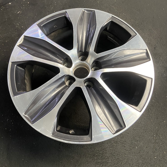 18" HIGHLANDER 20-21 18x8 alloy 5 spoke machined dark gray Original OEM Wheel - View 7
