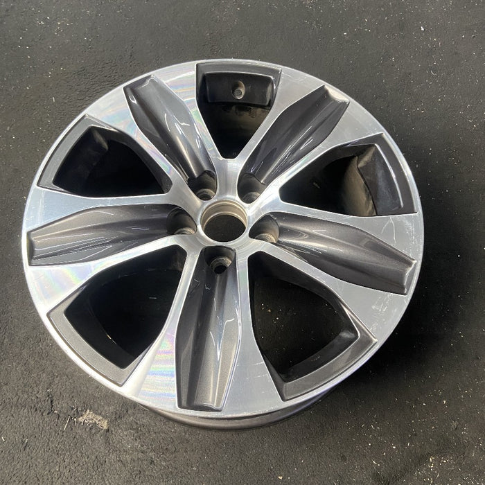 18" HIGHLANDER 20-21 18x8 alloy 5 spoke machined dark gray Original OEM Wheel - View 8