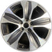 18" HIGHLANDER 20-21 18x8 alloy 5 spoke machined dark gray Original OEM Wheel - Front View