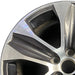 18" HIGHLANDER 20-21 18x8 alloy 5 spoke machined dark gray Original OEM Wheel - Angle View